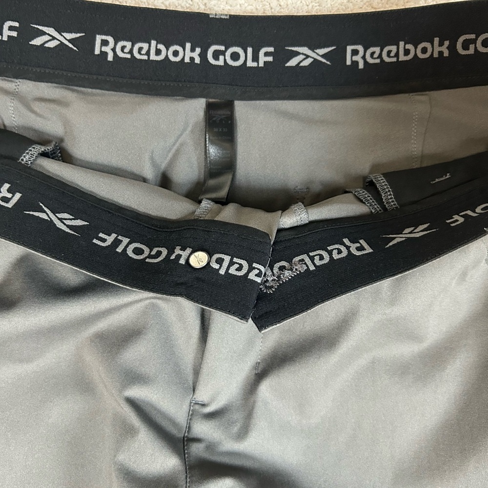 Men's Reebok golf pants gray - Picture 2 of 4